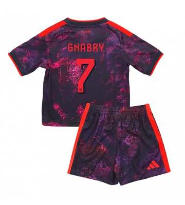 Bayern Munich Serge Gnabry #7 Tredjetrøje Børn 2026-27 Kortærmet (+ Korte bukser)